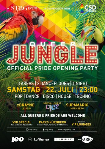 QUEER JUNGLE                   -OFFICIAL PRIDE OPENING PARTY-