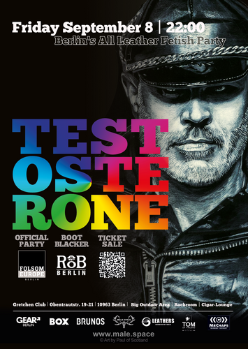 TESTOSTERONE – Folsom Europe Leather Party